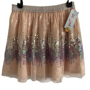 Cat & Jack Sequin Skirt in Pink and Purple